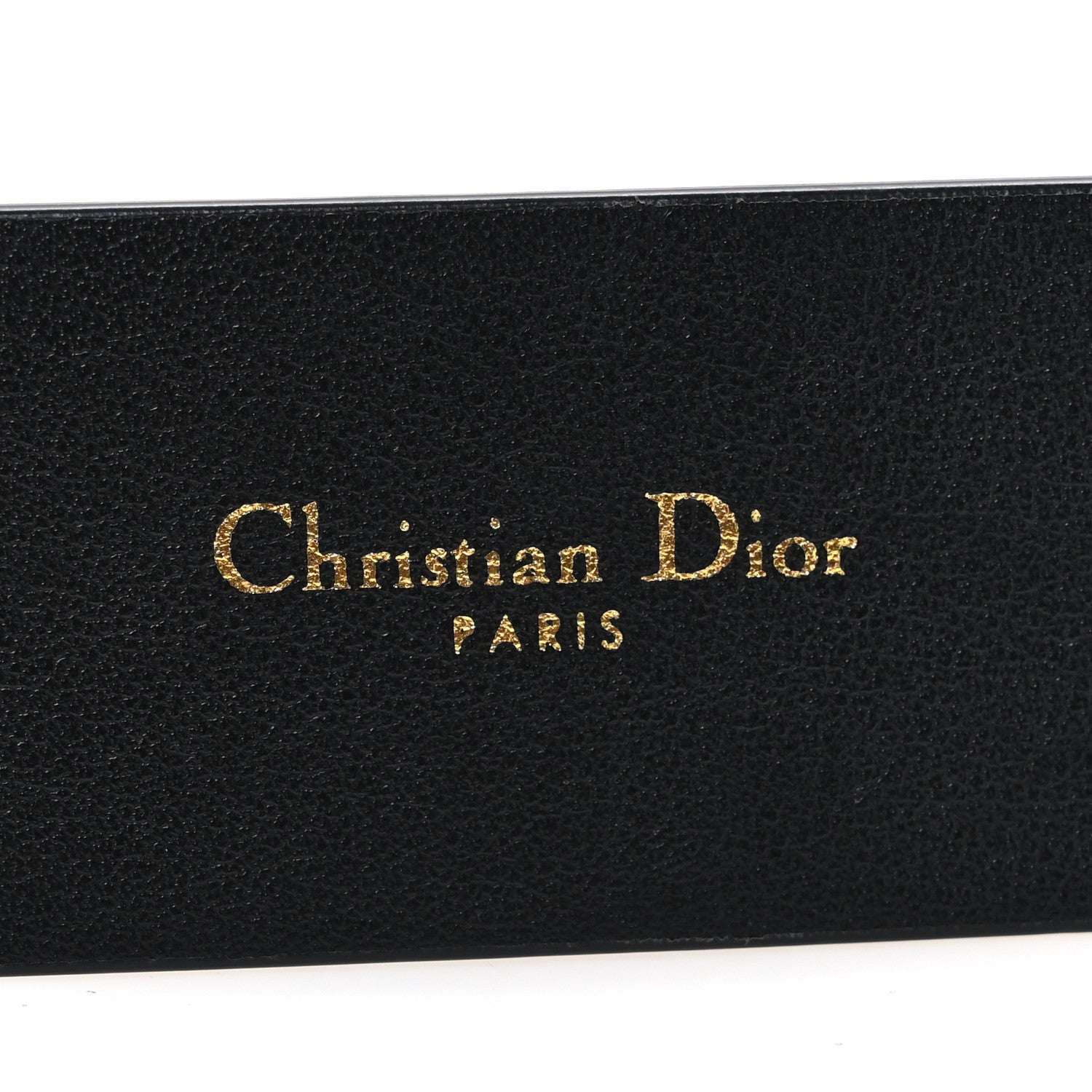 Christian Dior Calfskin 30 Montaigne 35mm Belt 80 32 Black 5 of 6