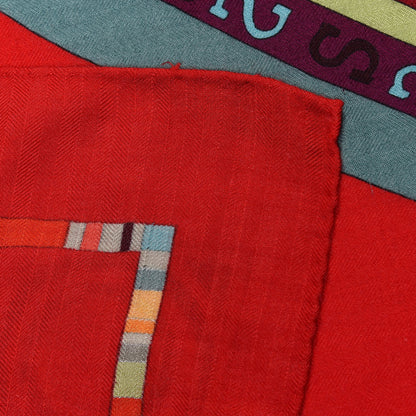 Hermes Cashmere Silk Tohu Bohu Shawl 140 3 of 8