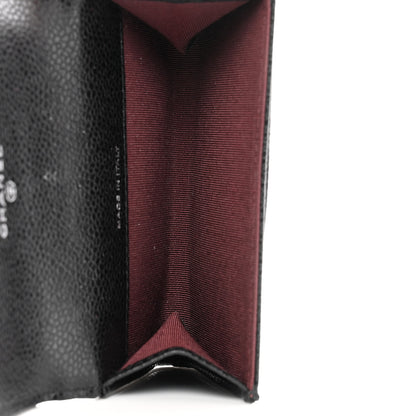 Chanel Caviar Quilted Flap Card Holder Black 5 of 9