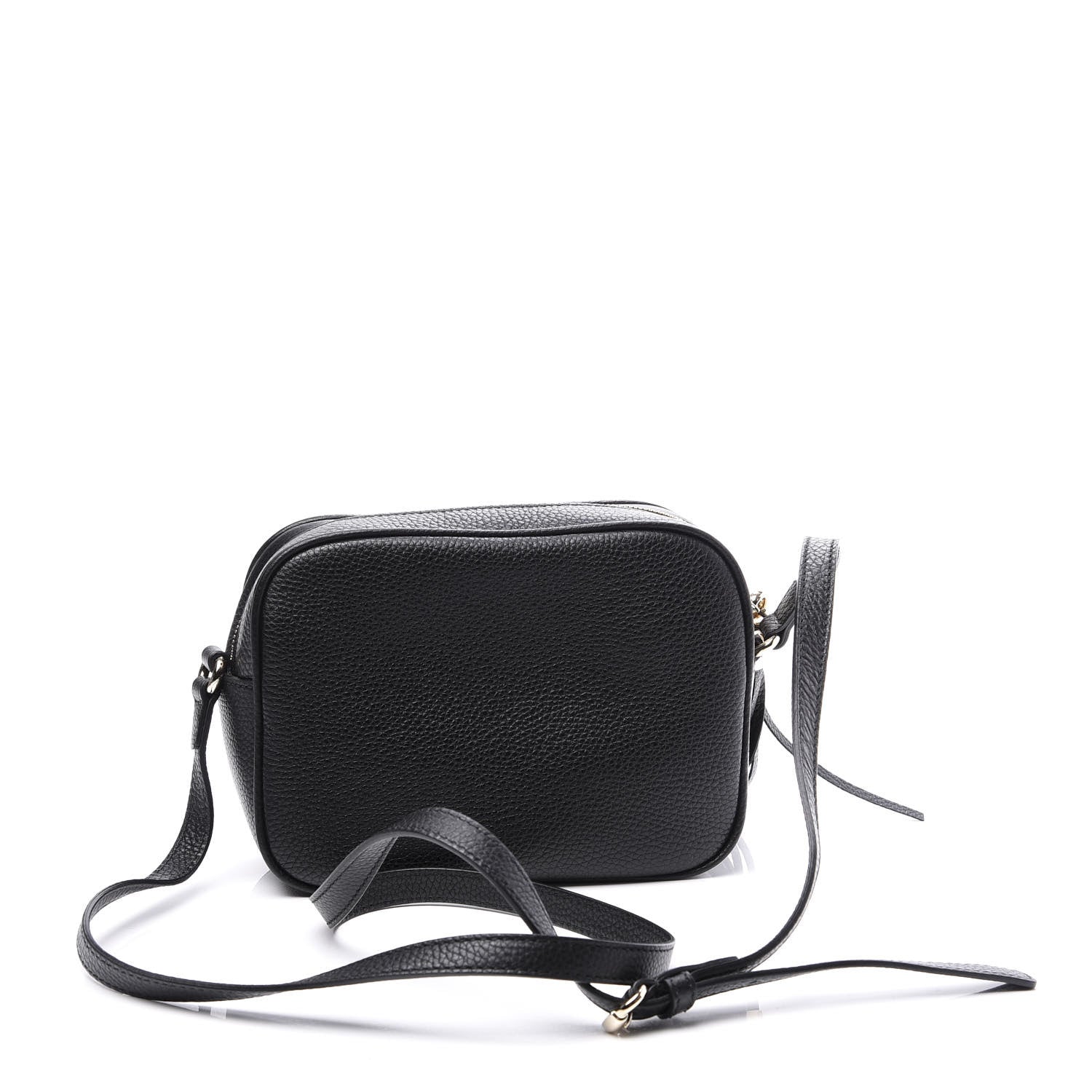 Gucci Pebbled Calfskin Small Soho Disco Bag Black 2 of 12