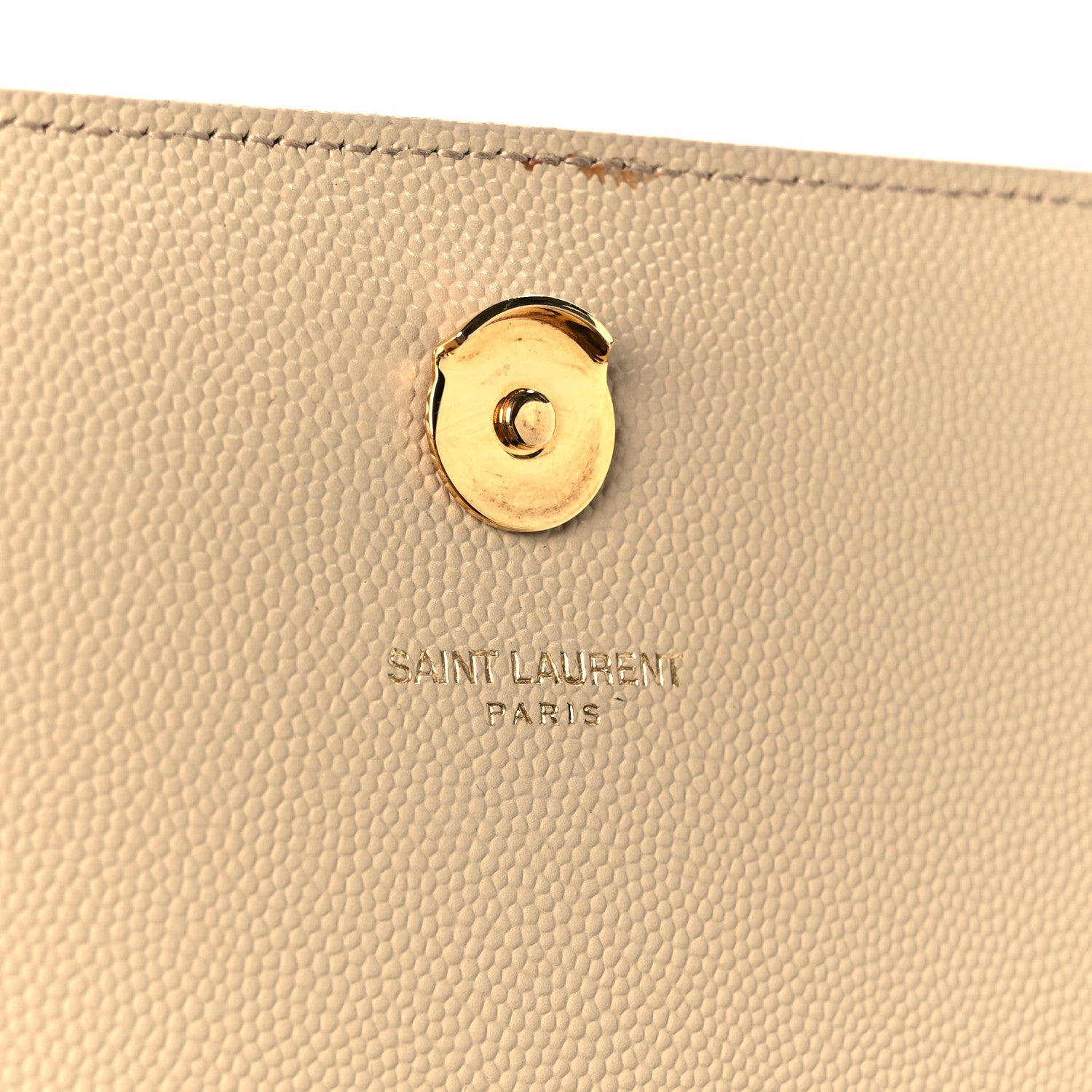 Saint Laurent Grain De Poudre Medium Monogram Kate Satchel Nude Powder 7 of 11