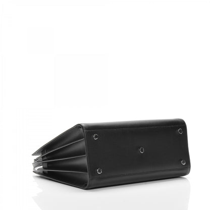 Saint Laurent Grained Calfskin Small Sac De Jour Black 4 of 7