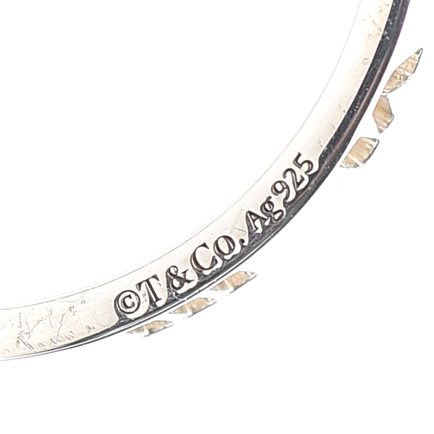 Sterling Silver Narrow Atlas Pierced Ring 60 9.25