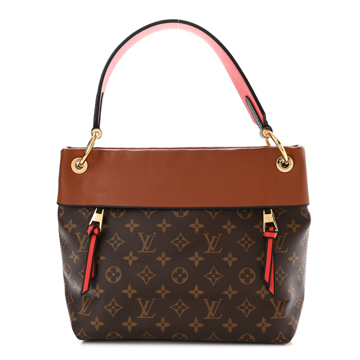 Monogram Tuileries Besace Caramel Rouge