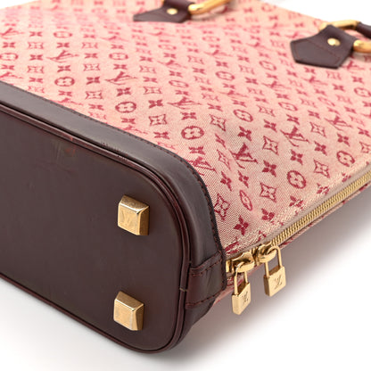 Louis Vuitton Mini Monogram Alma Haut Cherry 8 of 13