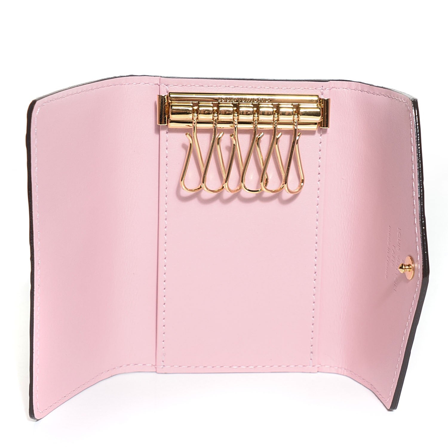 Louis Vuitton Vernis Multicles 6 Key Holder Rose Ballerine 5 of 7