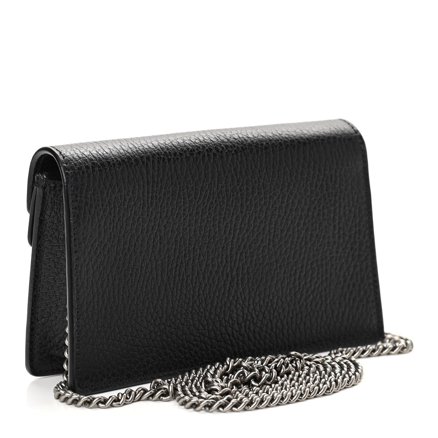 Gucci Calfskin Super Mini Dionysus Shoulder Bag Black 3 of 9