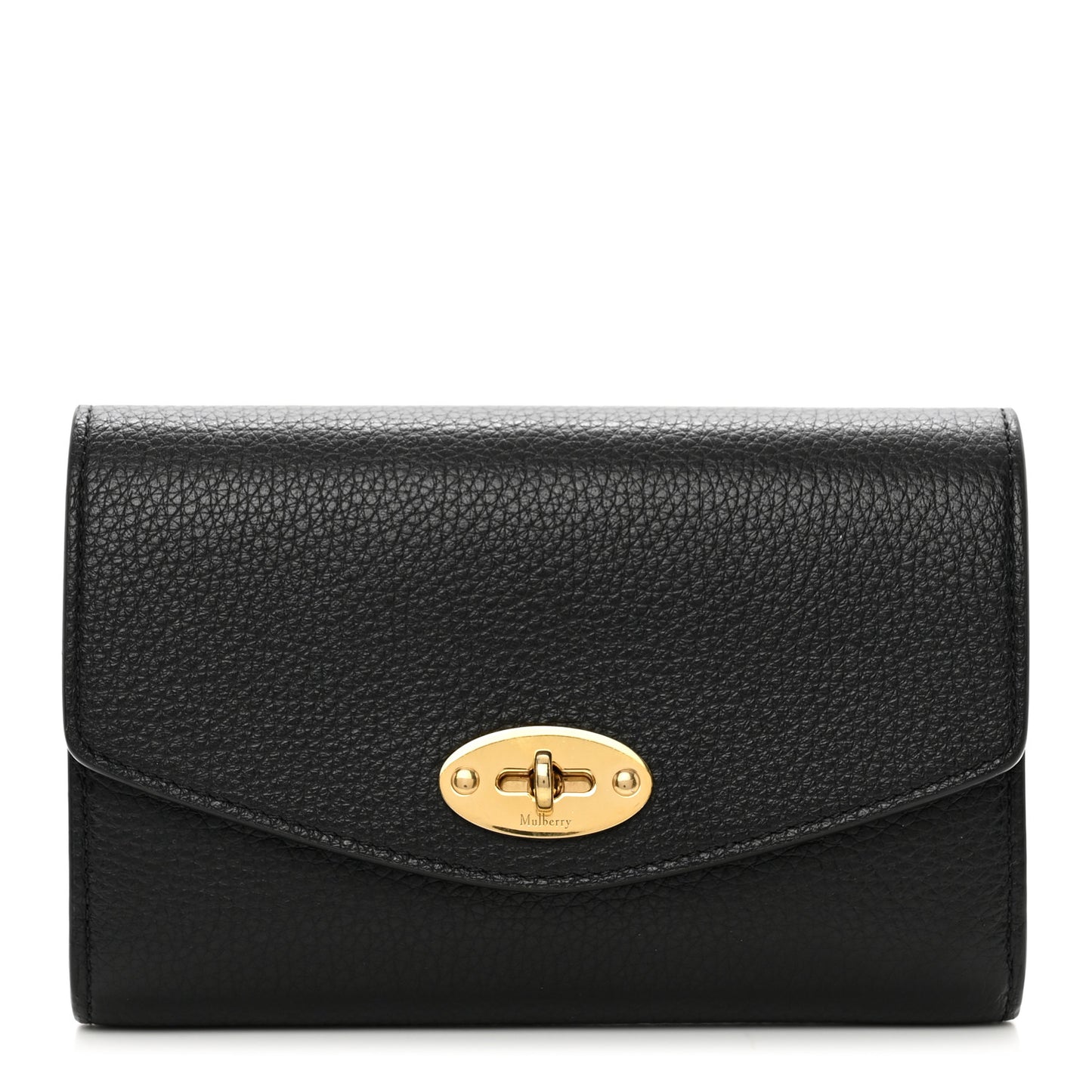 Small Classic Grain Medium Darley Wallet Black