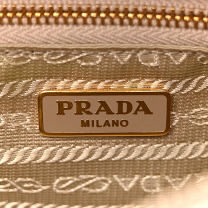 Prada Tessuto Nylon Saffiano Crossbody Bag Pomice 6 of 12