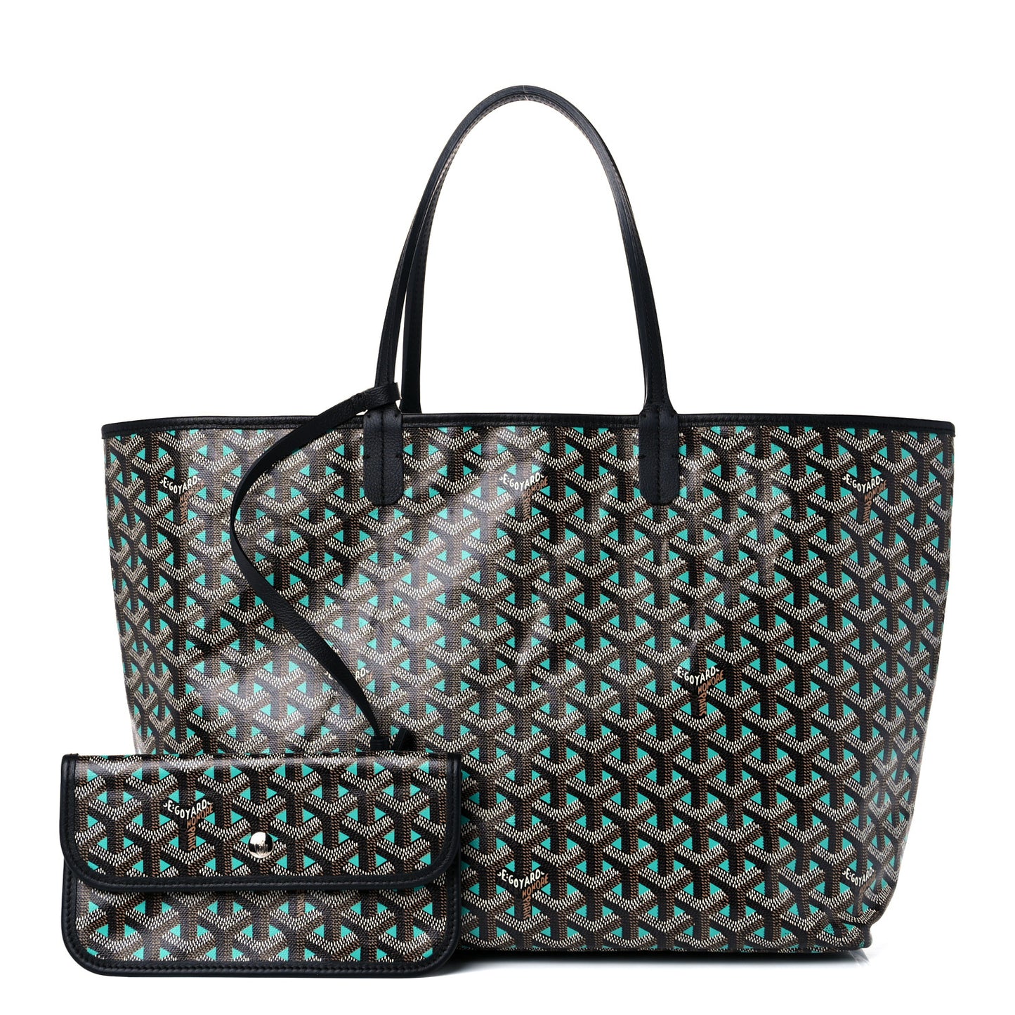 Goyardine Saint Louis Claire Voie PM Black Opaline