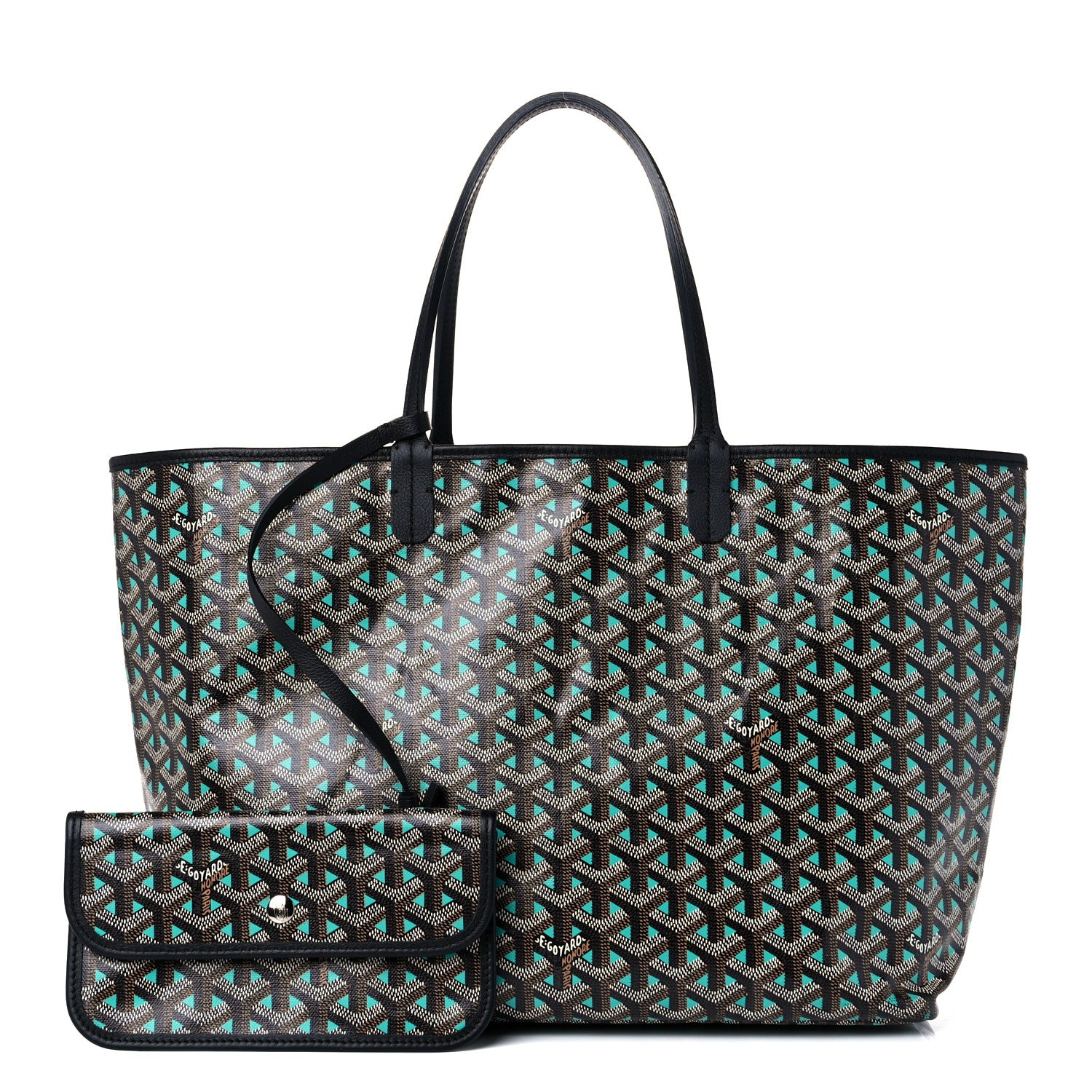 Goyard Goyardine Saint Louis Claire Voie PM Black Opaline 1 of 12