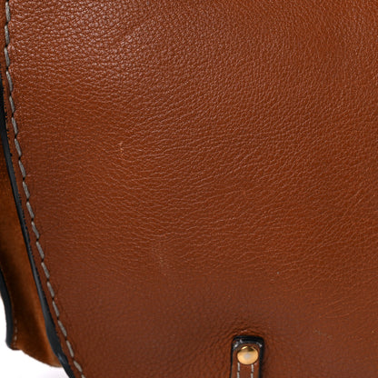 Chloe Calfskin Suede Small Jodie Camera Bag Caramel 22 of 29