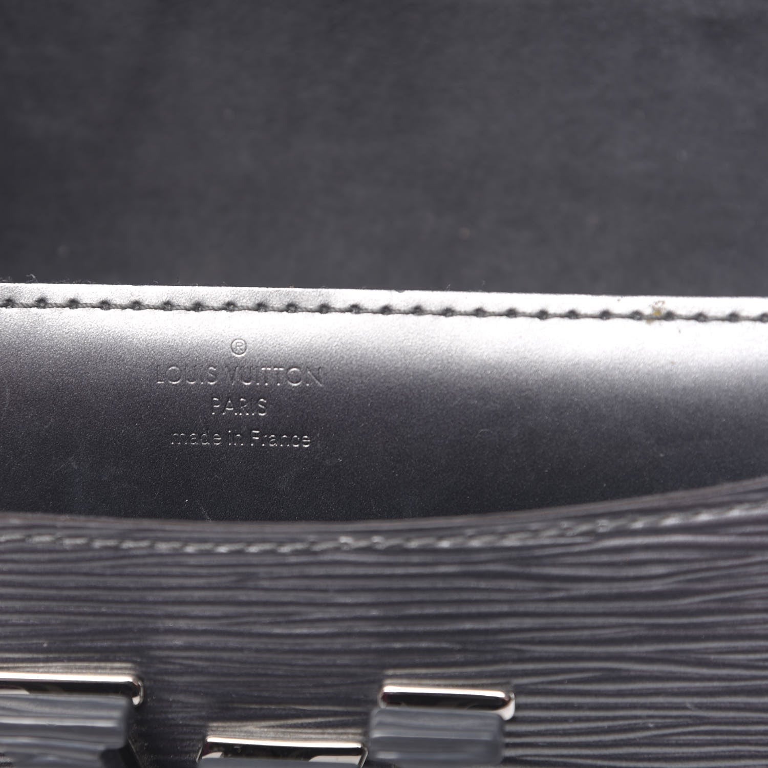 Louis Vuitton Epi Louise Strap PM Black 6 of 9