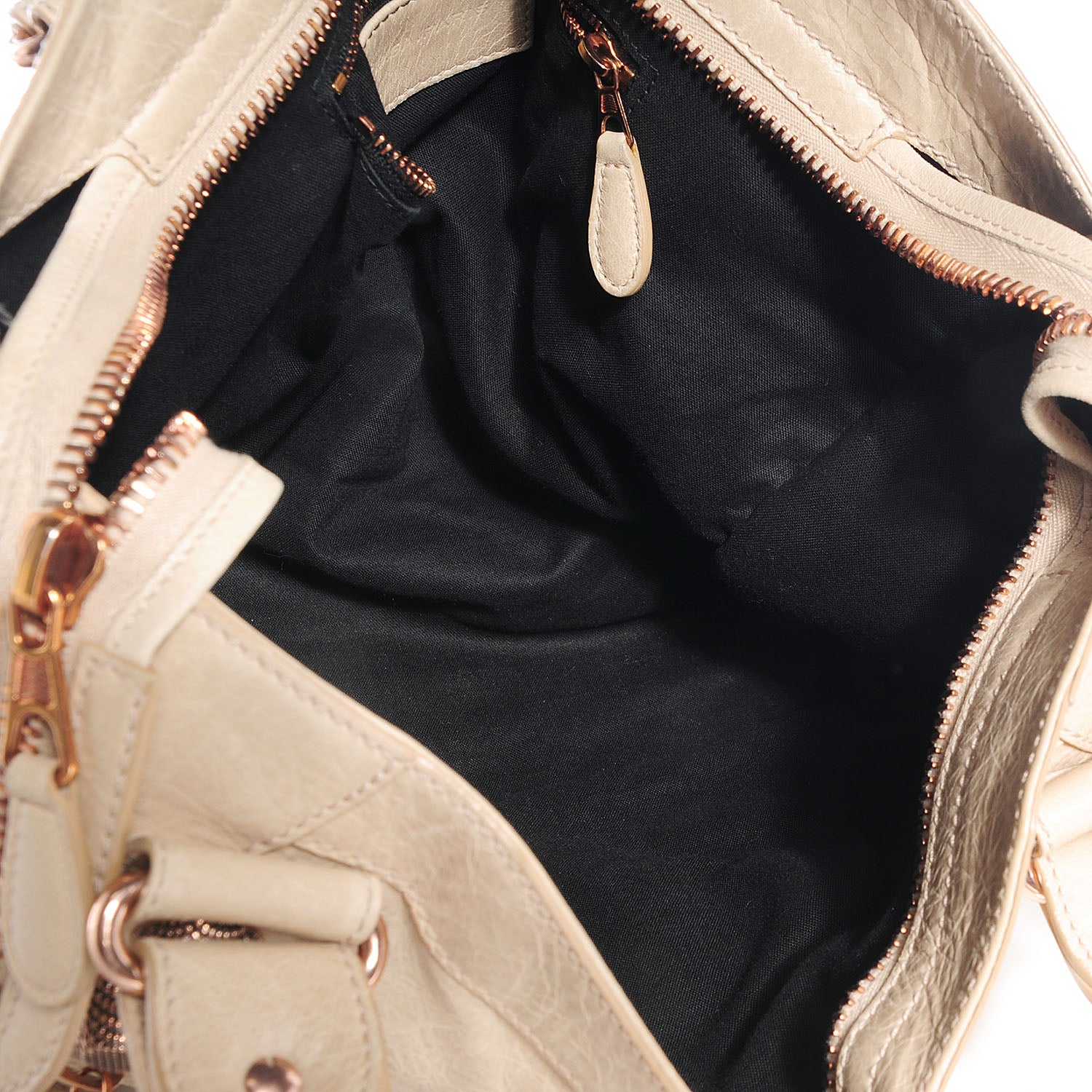 Balenciaga Agneau Giant 21 Rose Gold Hardware City Praline 7 of 7