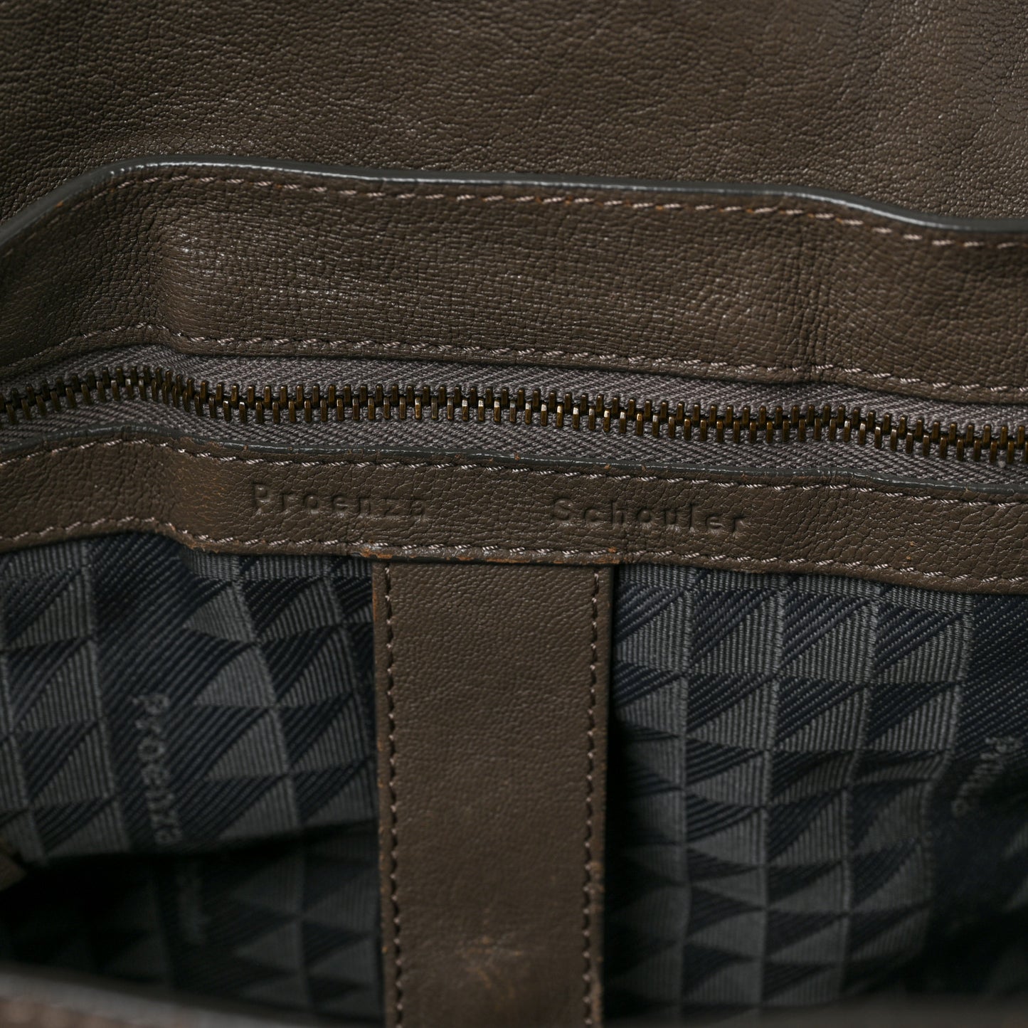 Lambskin Medium PS1 Satchel Smoke