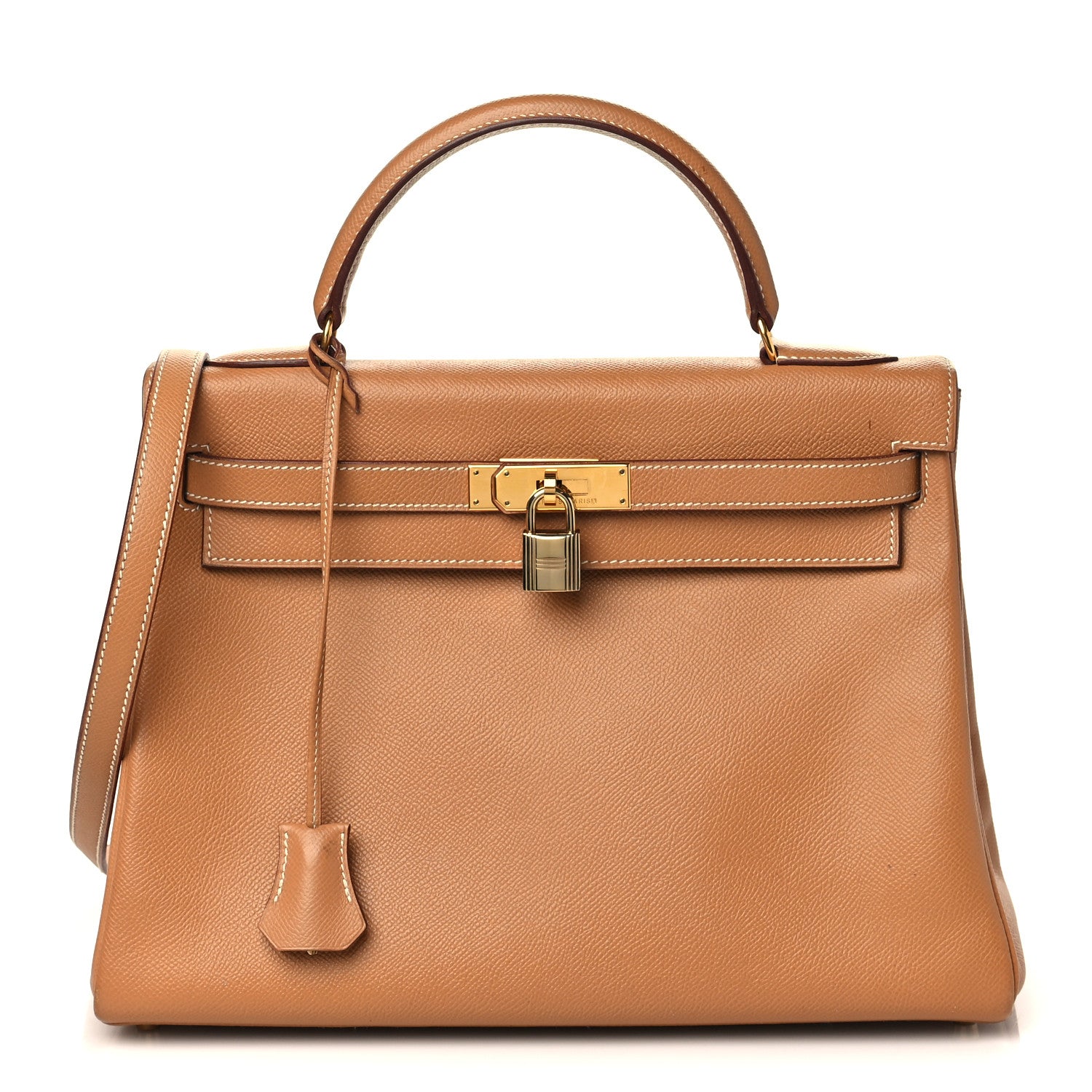 Hermes Courchevel Kelly Retourne 32 Naturelle 1 of 10