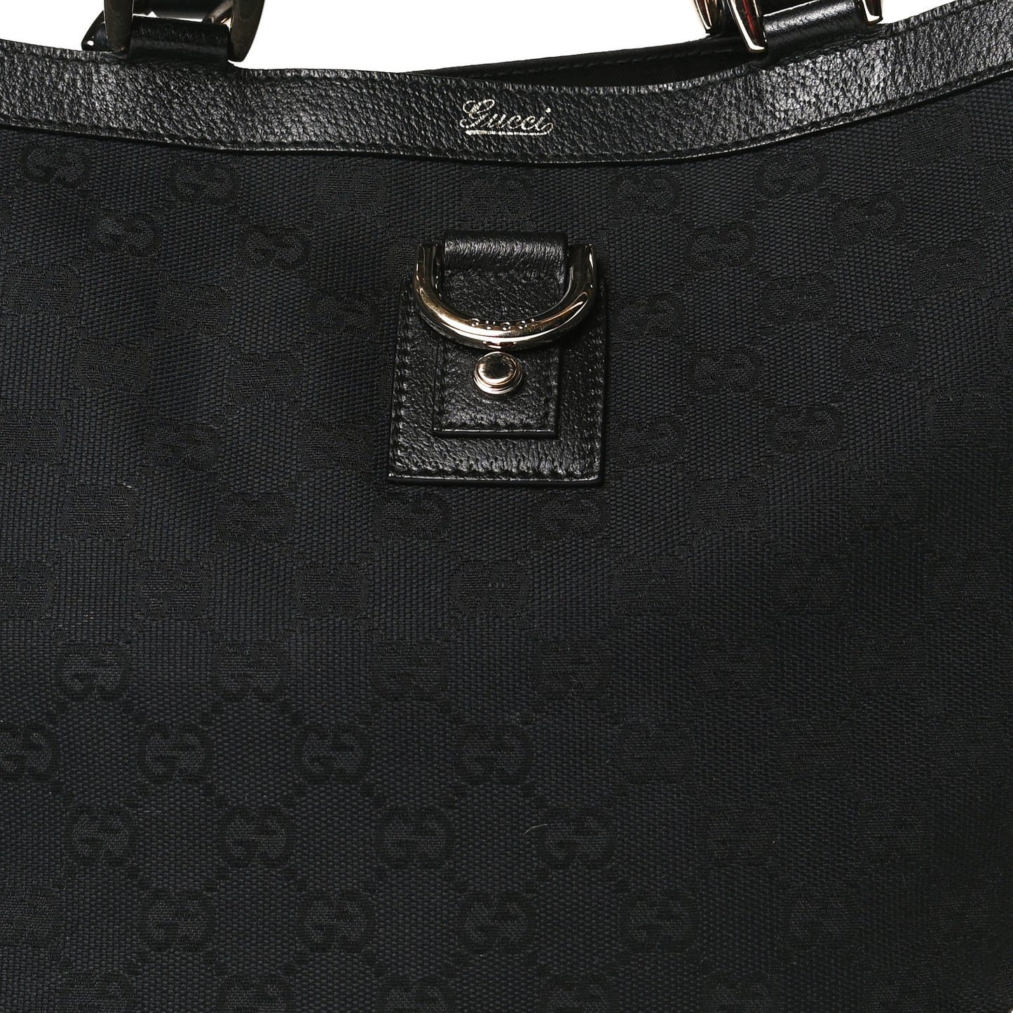 Monogram Small Abbey Tote Black