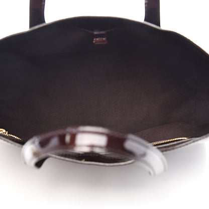 Louis Vuitton Vernis Wilshire PM Amarante 5 of 10