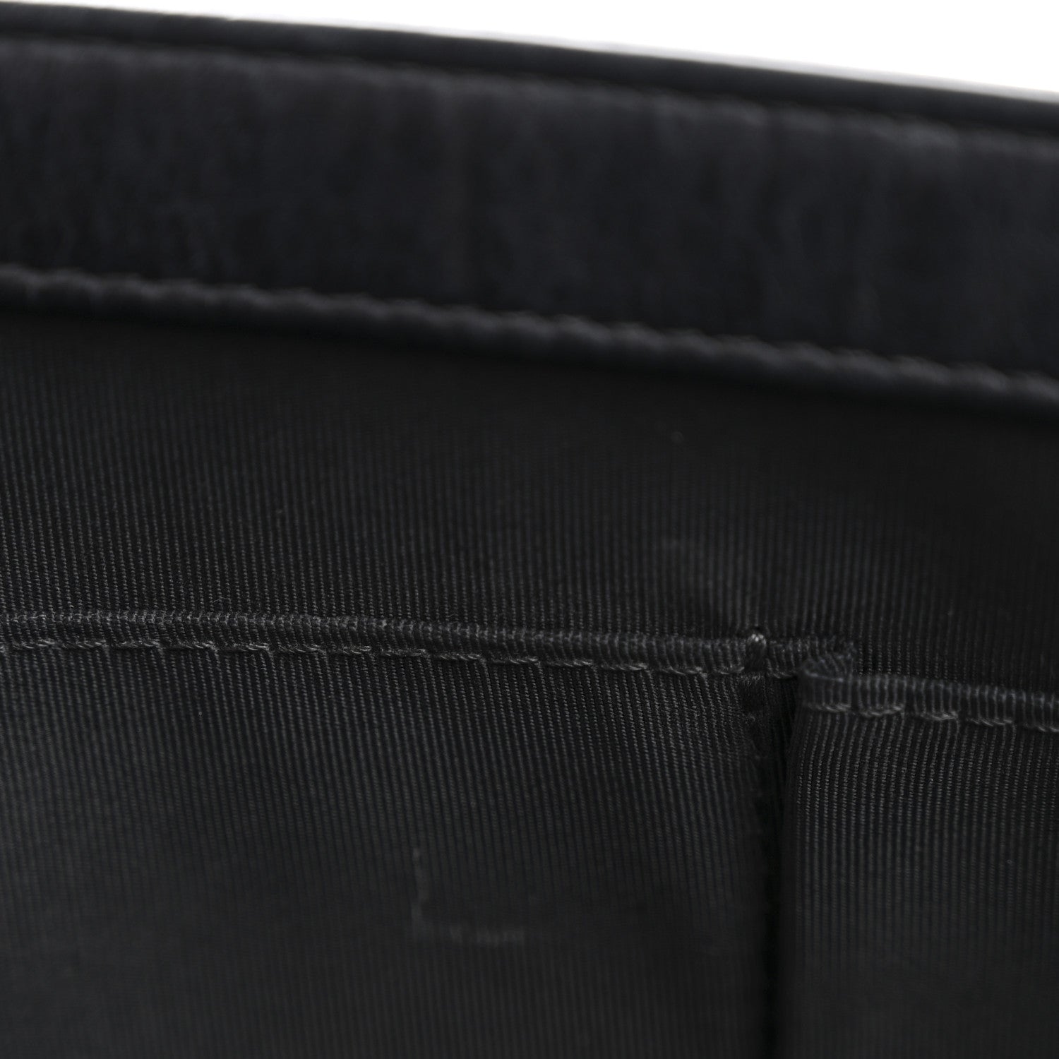 Chanel Calfskin Embossed Stitch Large Boy Flap Black 12 of 14