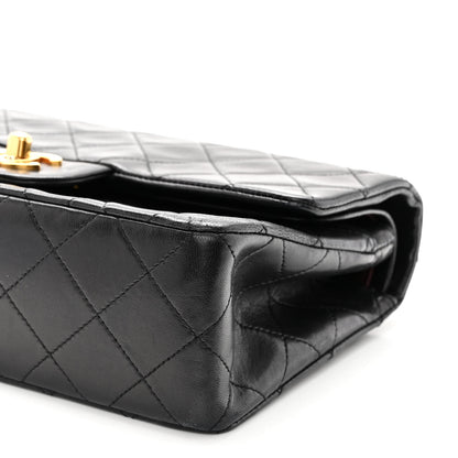 Chanel Lambskin Quilted Small Double Flap Black 21 of 21