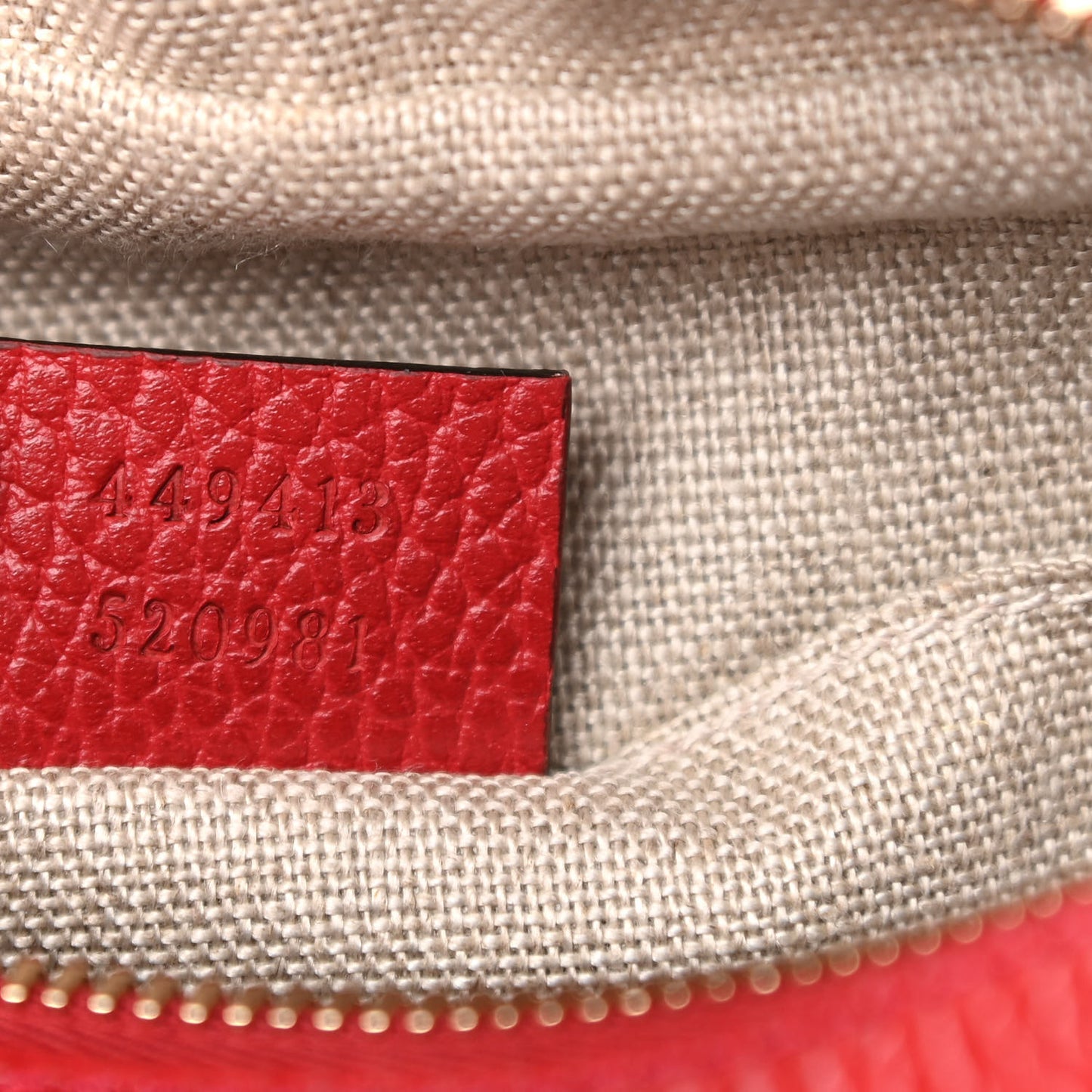 Monogram Mini Bree Messenger Bag Red