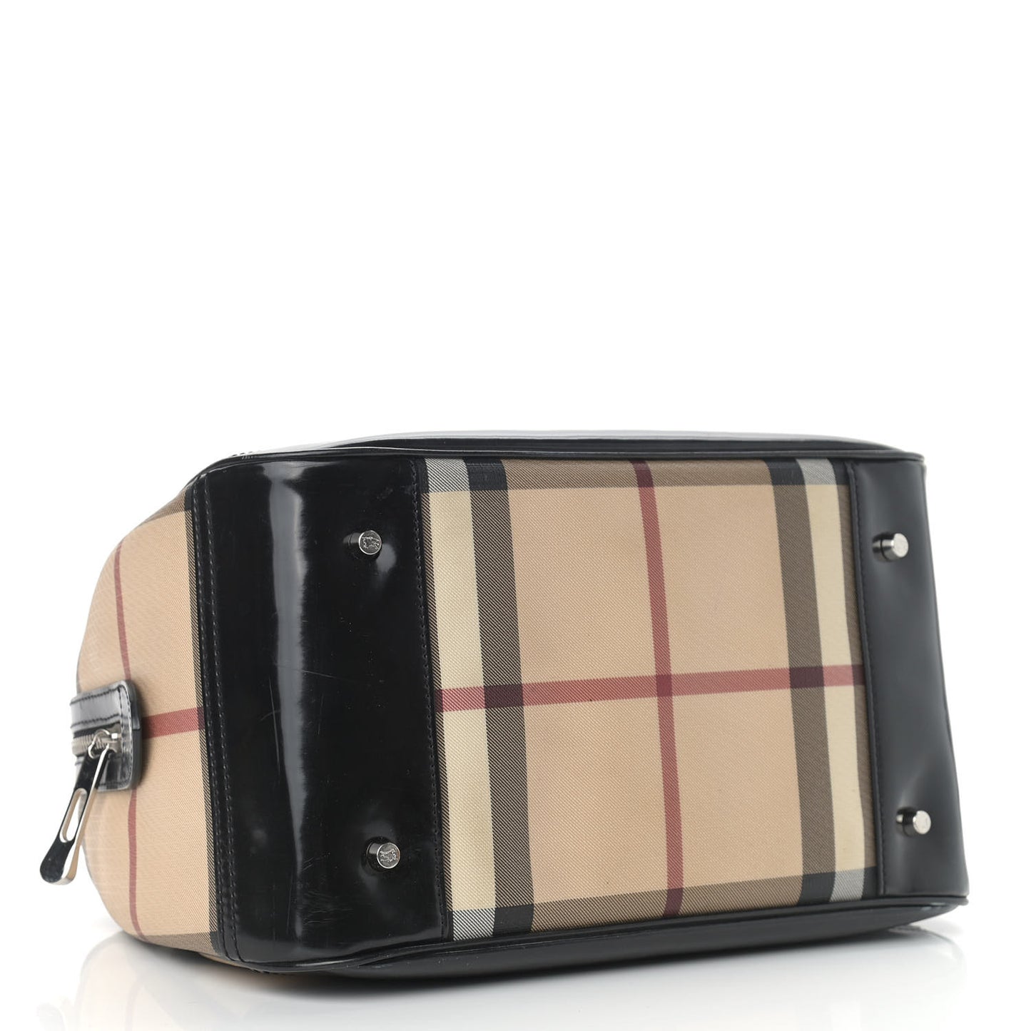 Supernova Check Patent Bowling Bag Black