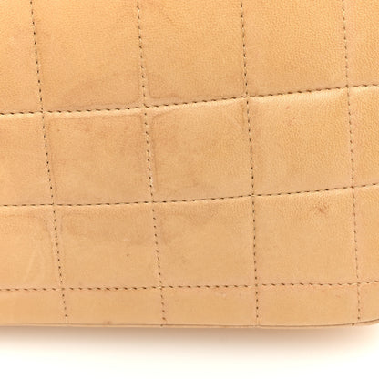 Chanel Lambskin East West Chocolate Bar Flap Beige 10 of 13