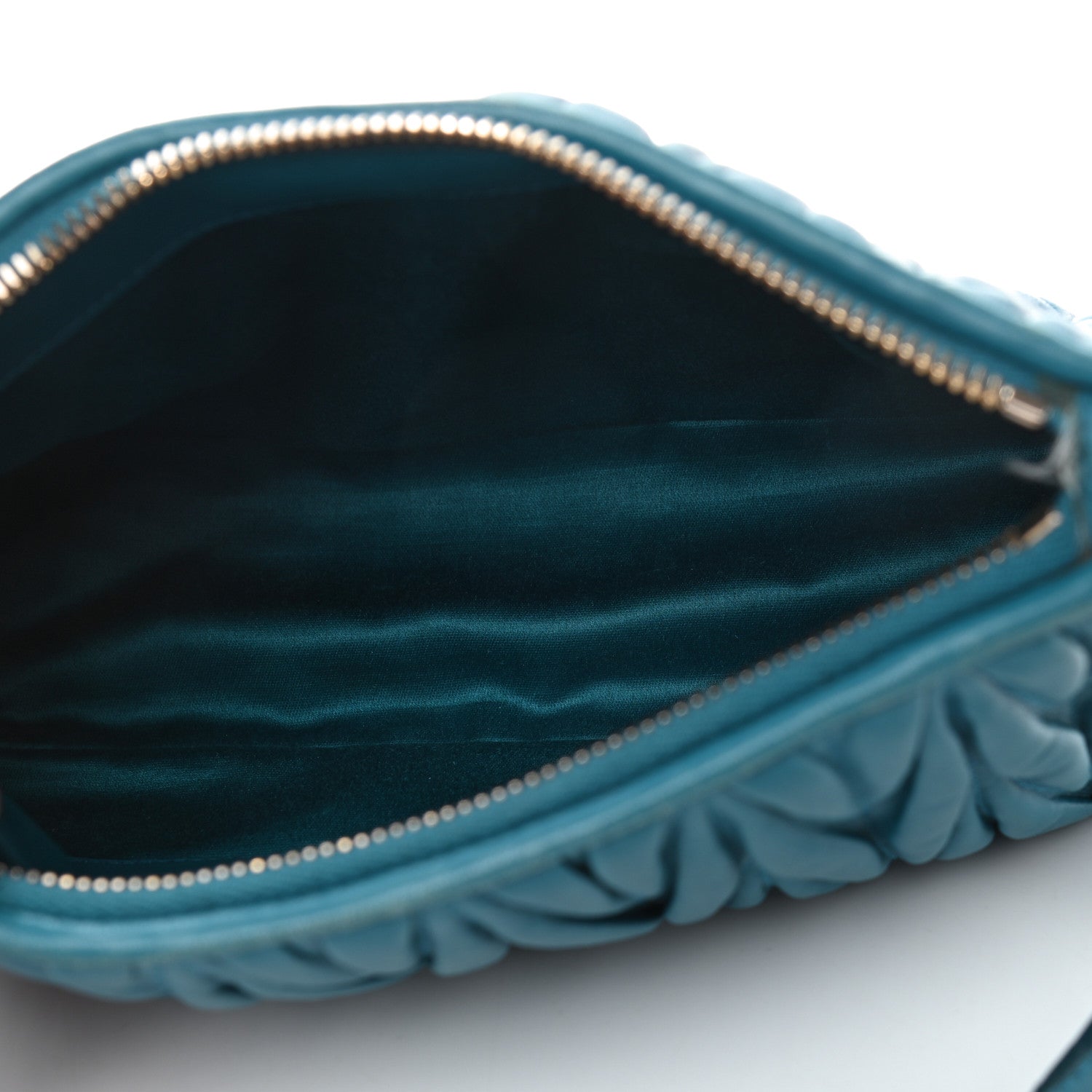 Miu Miu Nappa Matelasse Crossbody Laguna 5 of 13