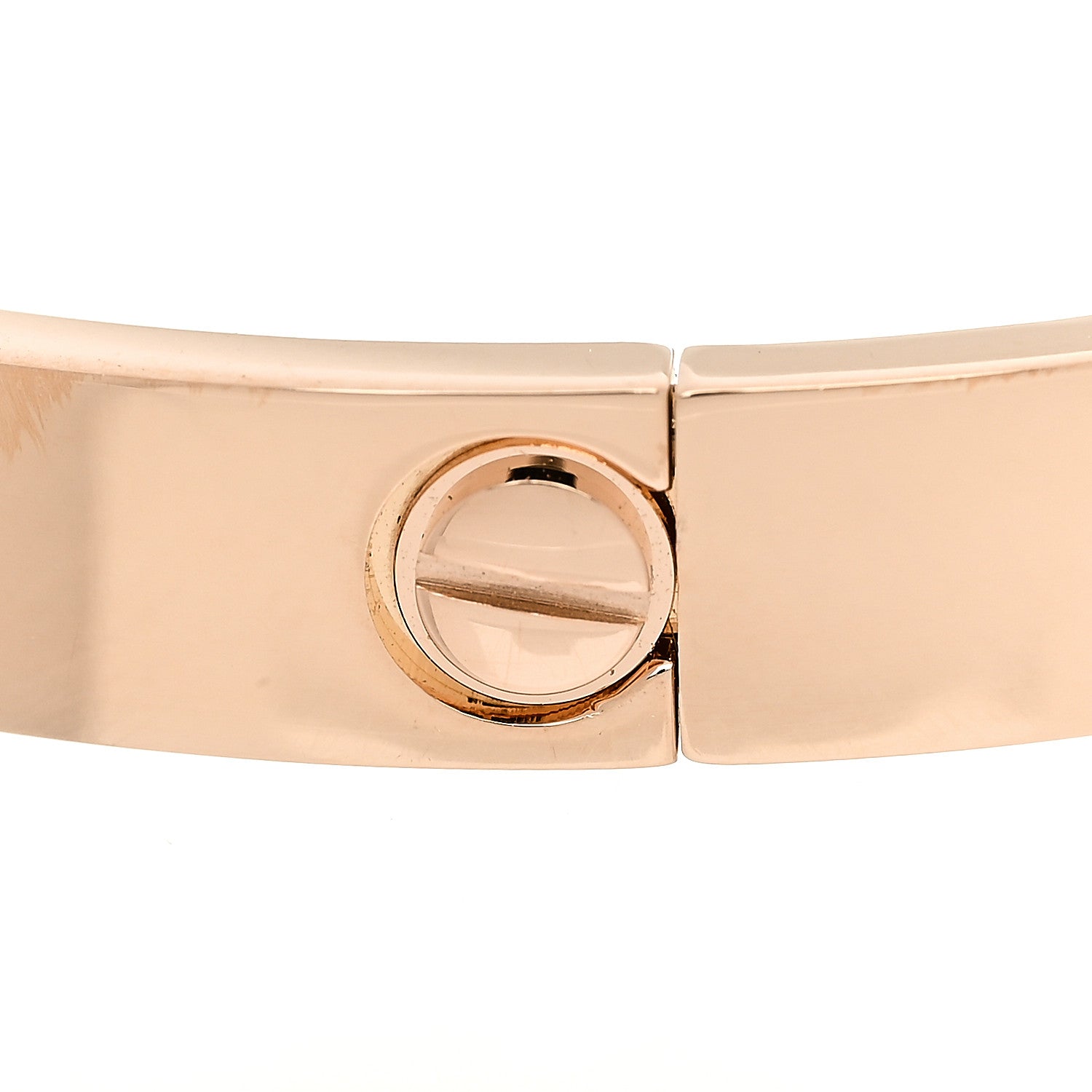 Cartier 18K Pink Gold LOVE Bracelet 17 7 of 8