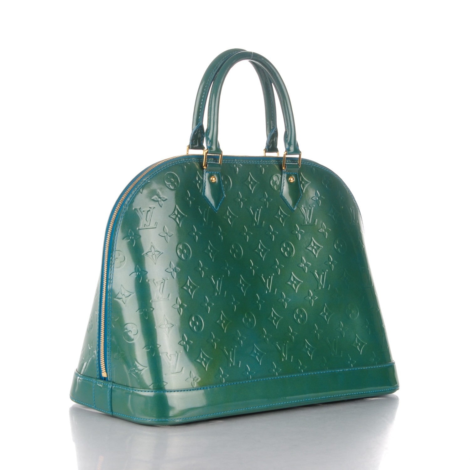 Louis Vuitton Vernis Alma GM Blue Galactic 3 of 8