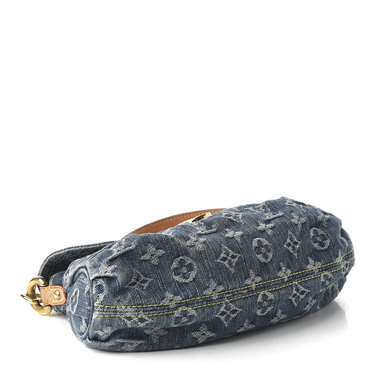 Louis Vuitton Monogram Denim Mini Pleaty Blue 4 of 9