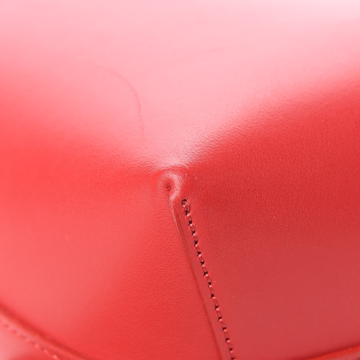 Calfskin Mini Mini Bucket Bag Flamma