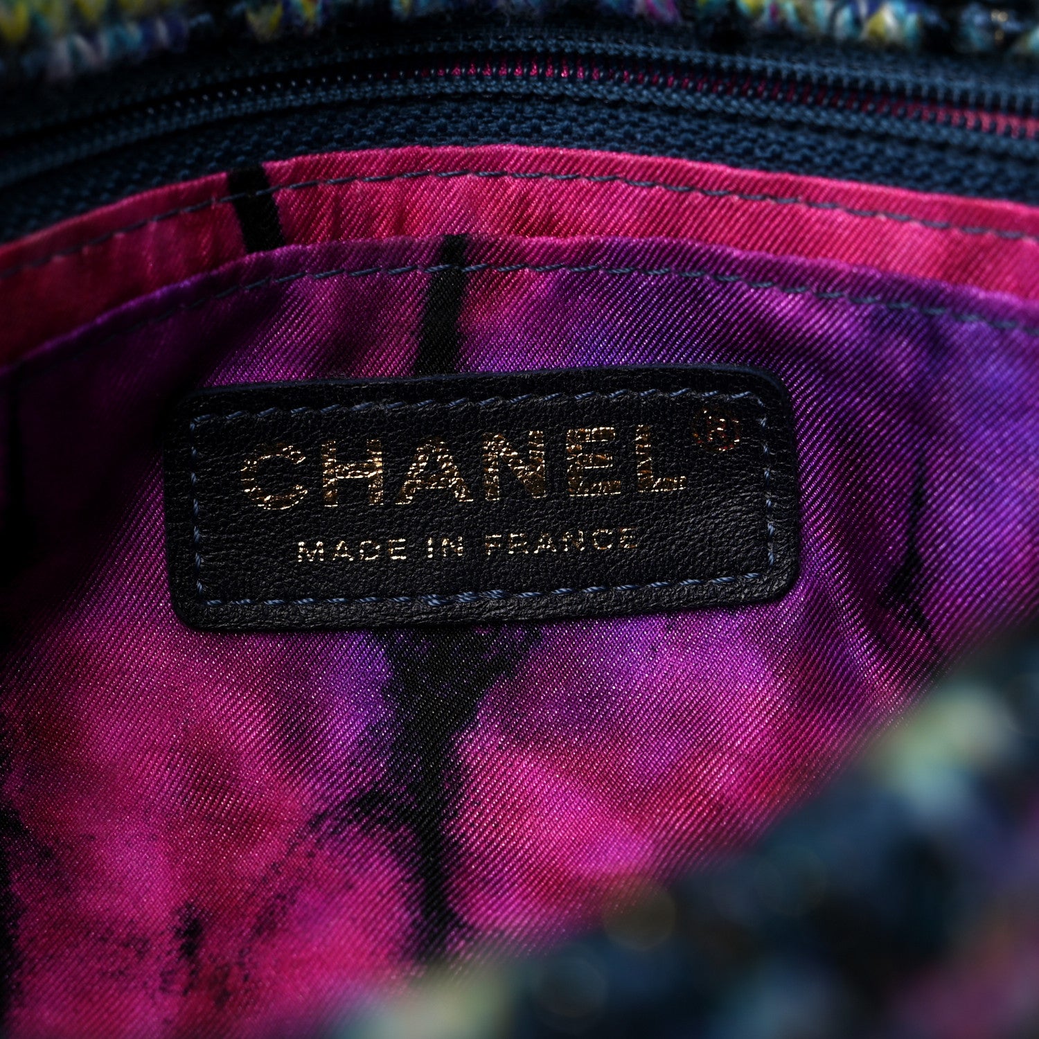 Chanel Knit Mini Rectangular Flap Multicolor 5 of 9
