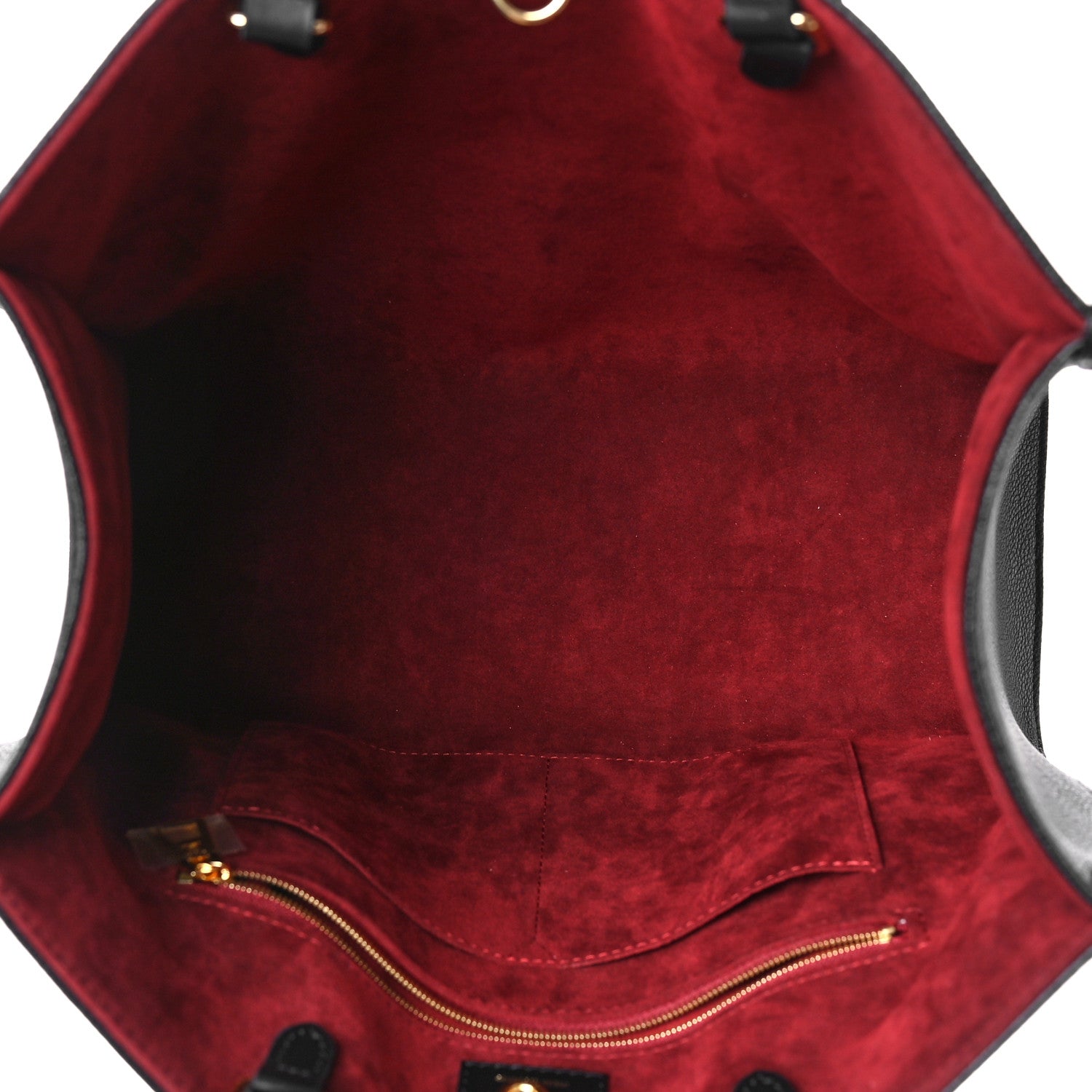 Louis Vuitton Empreinte Monogram Giant Onthego MM Black Beige 5 of 9