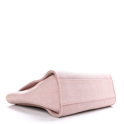 Chanel Mixed Fibers Calfskin Small Deauville Tote Rose Pink 4 of 9