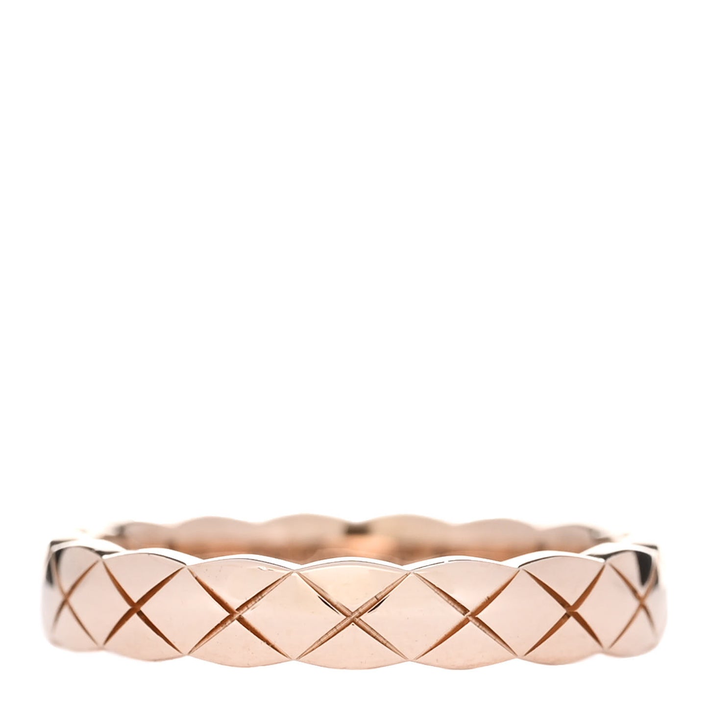 18K Beige Gold Mini Coco Crush Ring 49 4.75