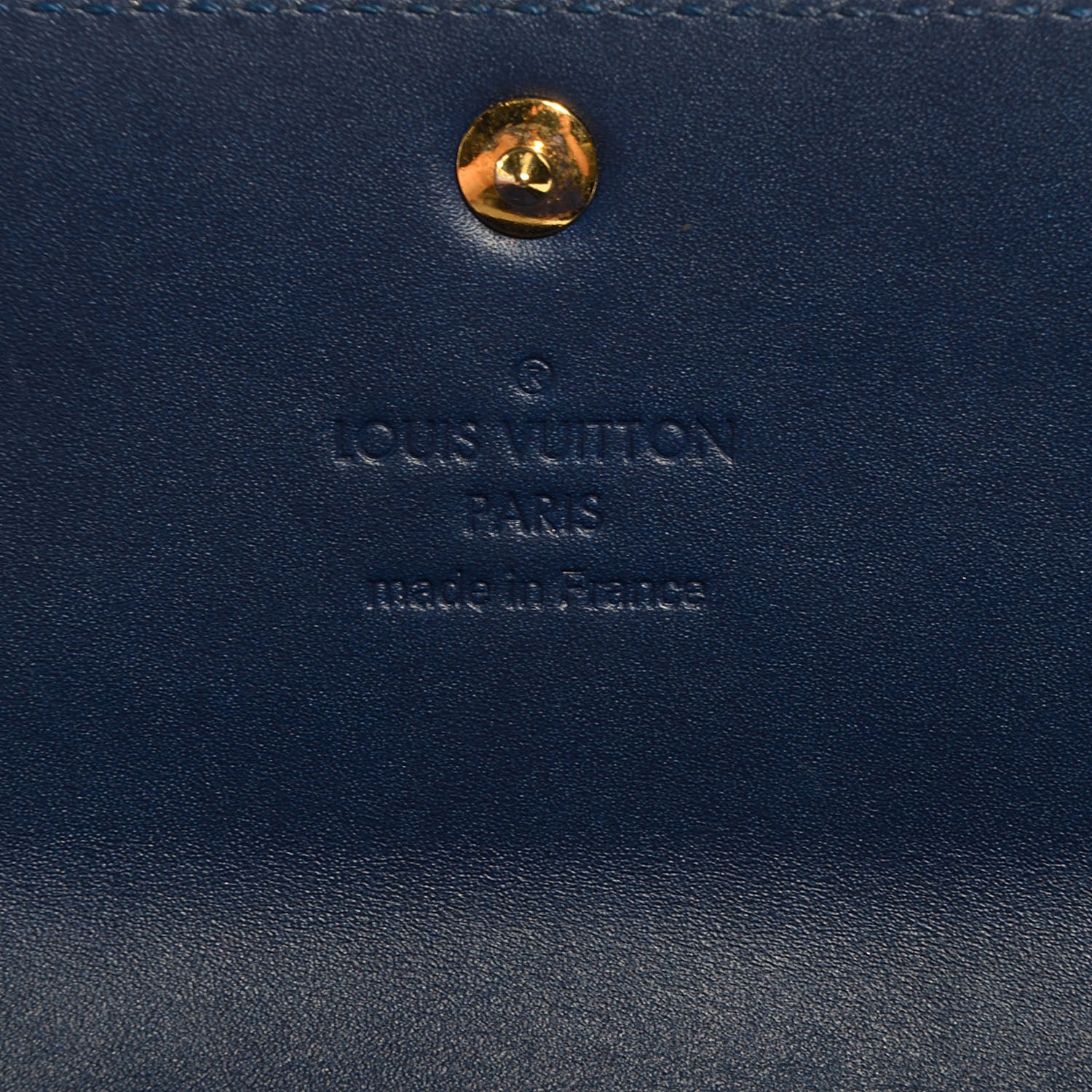 Louis Vuitton Vernis Sarah Wallet Grand Blue 7 of 8