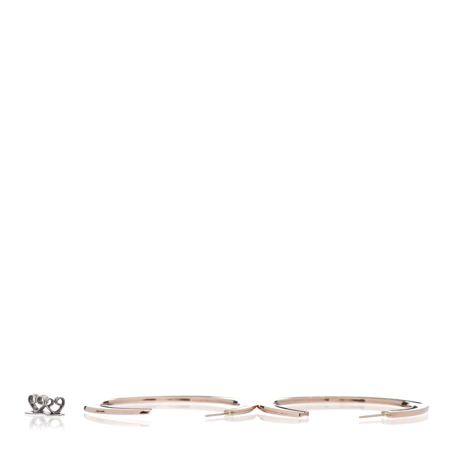 Tiffany Rubedo 1837 Flat Hoop Earrings 3 of 4