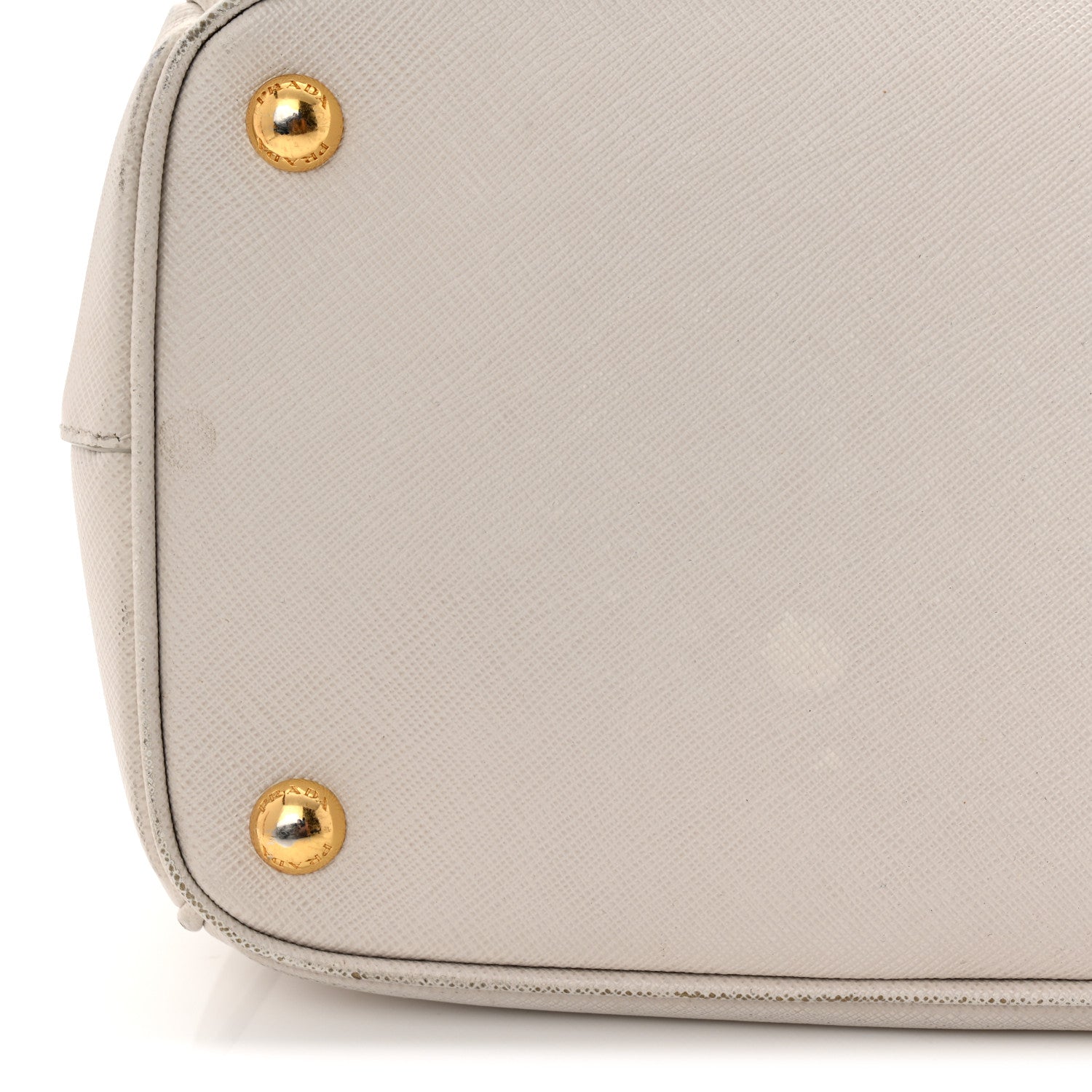 Prada Saffiano Lux Large Galleria Double Zip Tote Talco 12 of 18