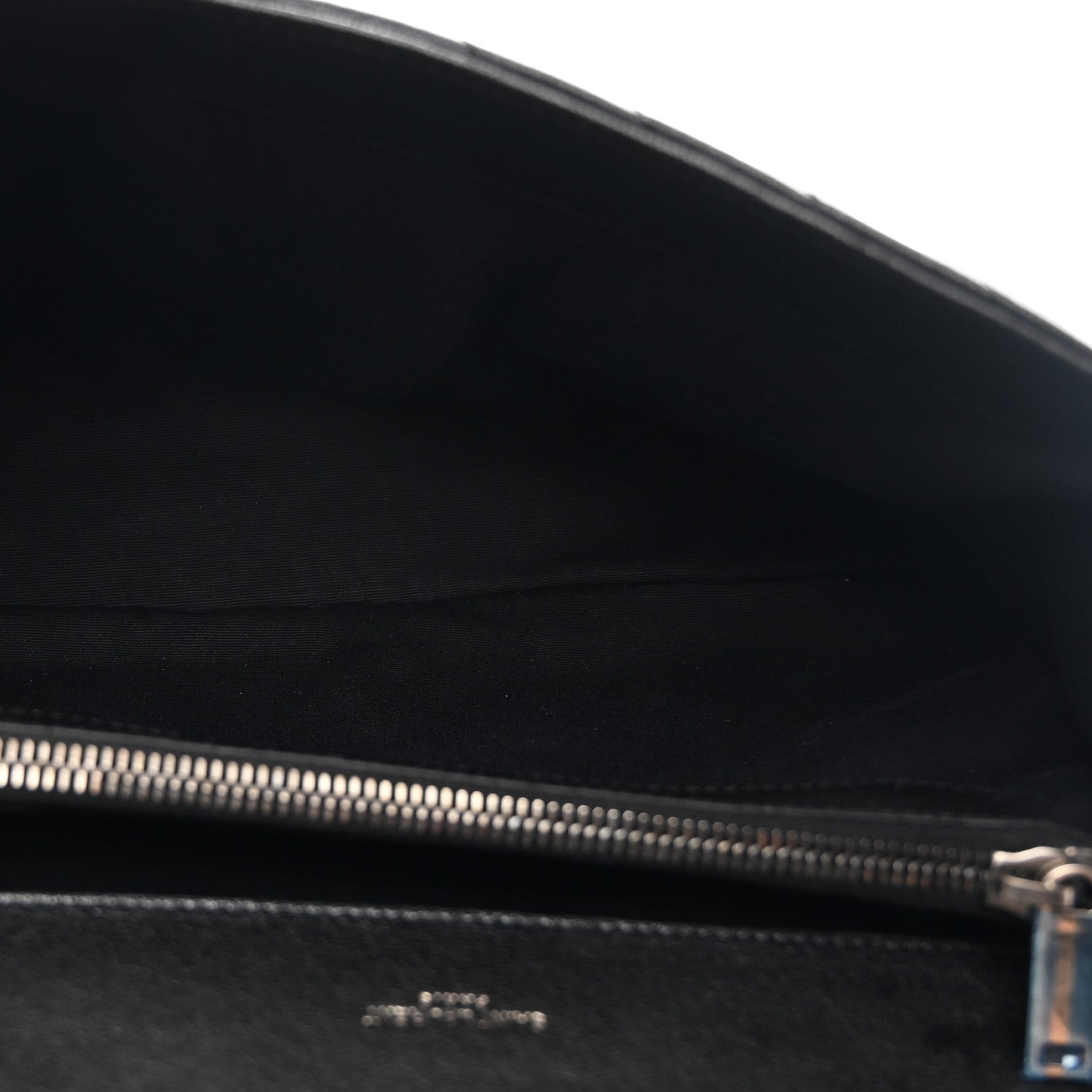 Saint Laurent Sheepskin Matelasse Chevron Monogram Large College Satchel Black 8 of 21
