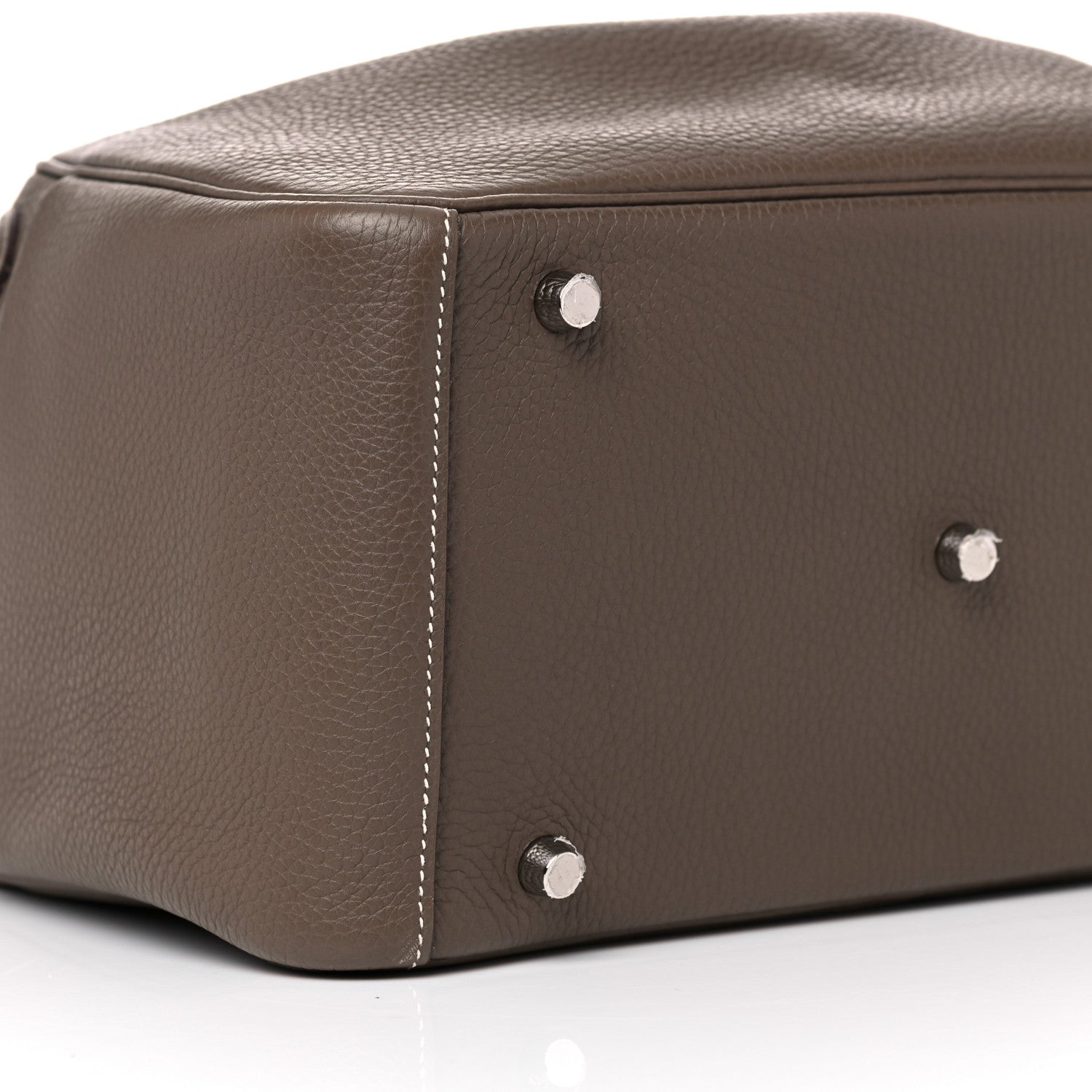 Hermes Taurillon Clemence Lindy 30 Etoupe 8 of 11