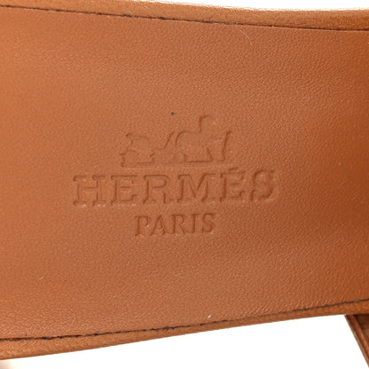 Hermes Goatskin Candy Sandals 38 Naturel 8 of 8