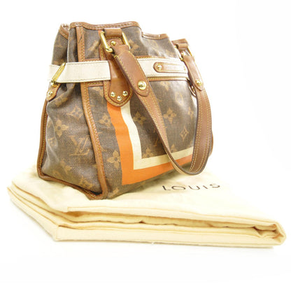 Louis Vuitton Monogram Rayures Tisse Sac PM 3 of 8