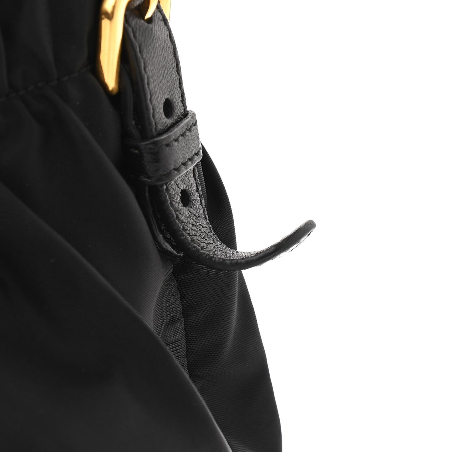 Tessuto Nylon Braided Hobo Black