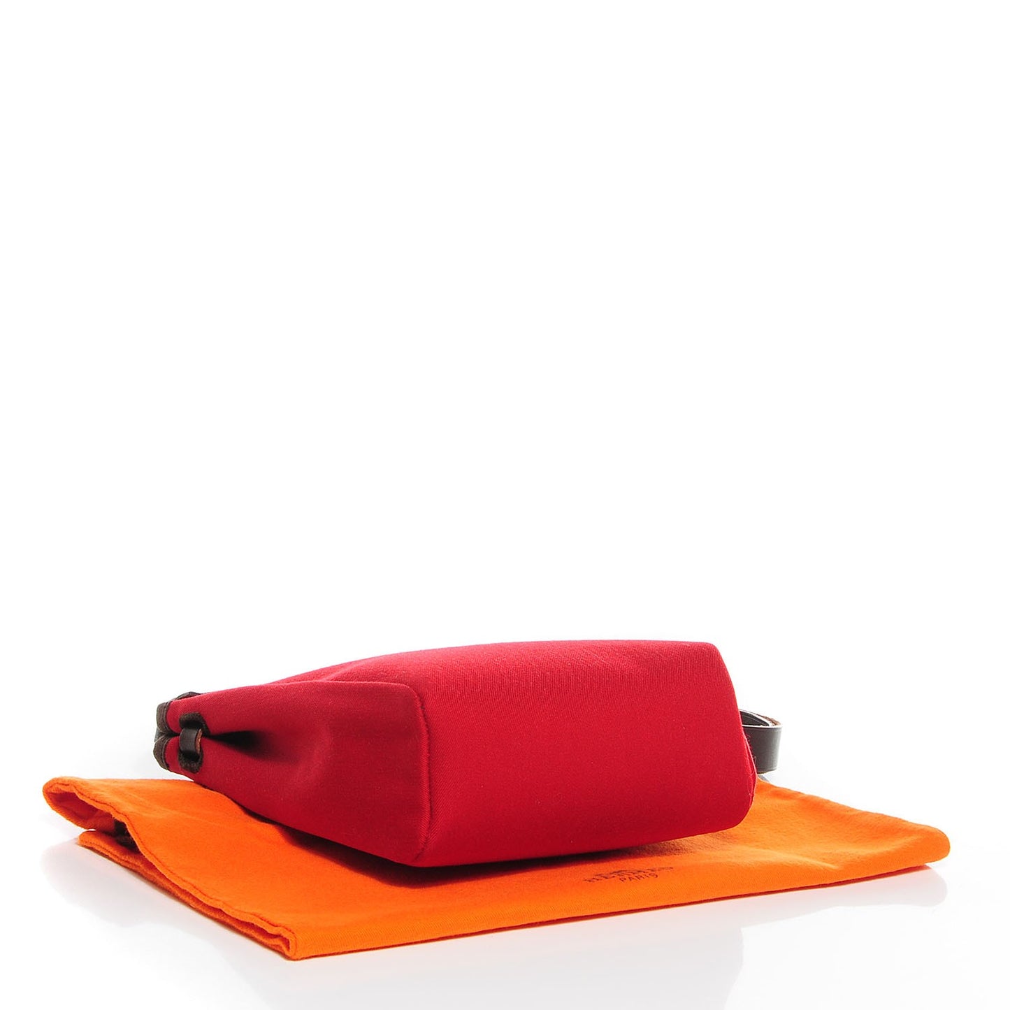 Vache Calfskin Toile Herbag TPM Red Orange
