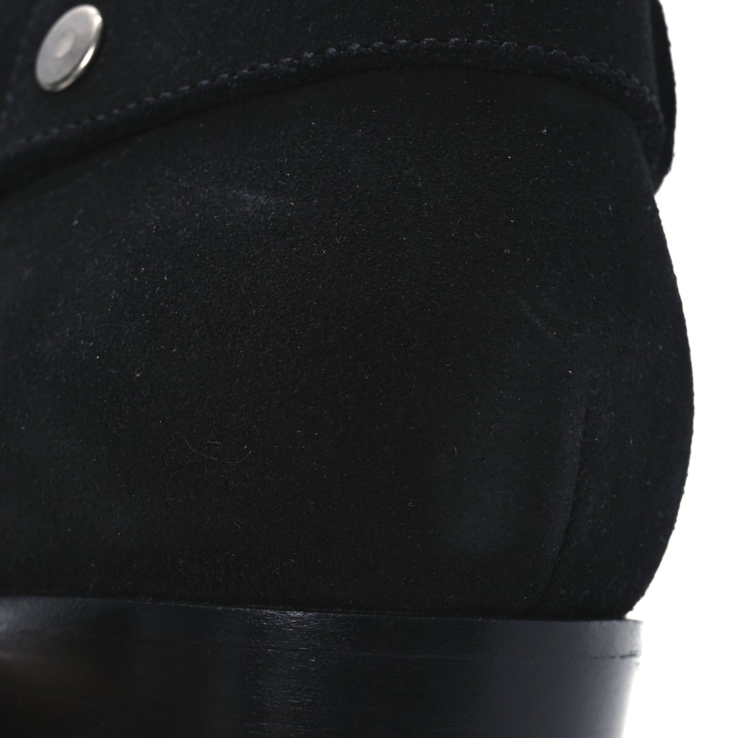 Suede Mens Wyatt Harness Boots 41 Black
