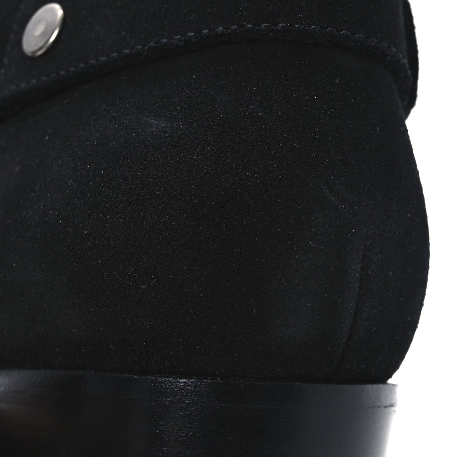 Saint Laurent Suede Mens Wyatt Harness Boots 41 Black 11 of 13