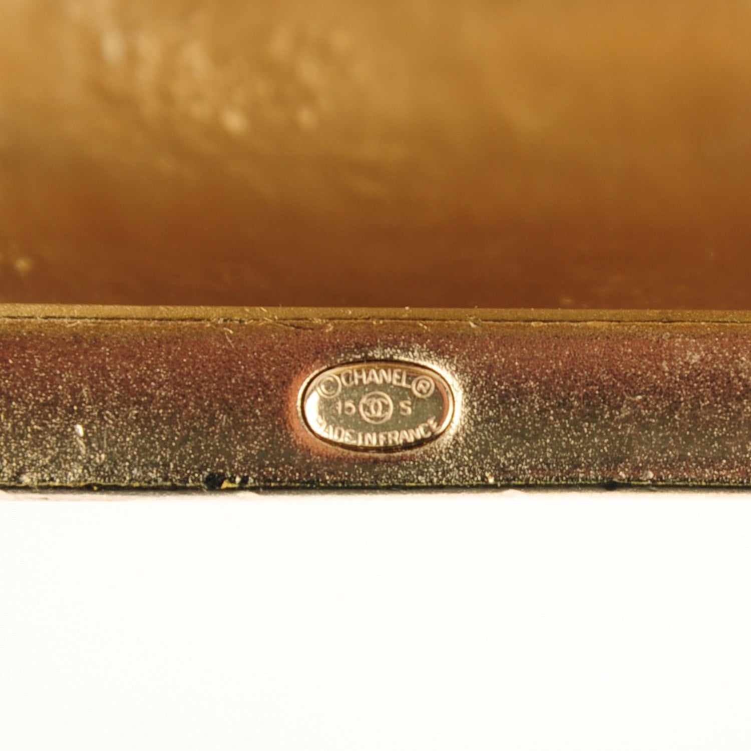 Chanel Crystal Flower Power Cuff Gold Multicolor 4 of 4