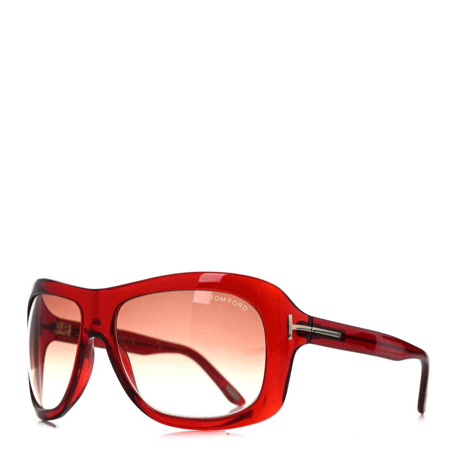 Tom Ford Acetate Tatiana Sunglasses TF63 Red 1 of 8