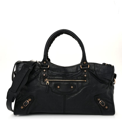 Balenciaga Agneau Giant 12 Rose Gold Hardware Part Time Black 1 of 13
